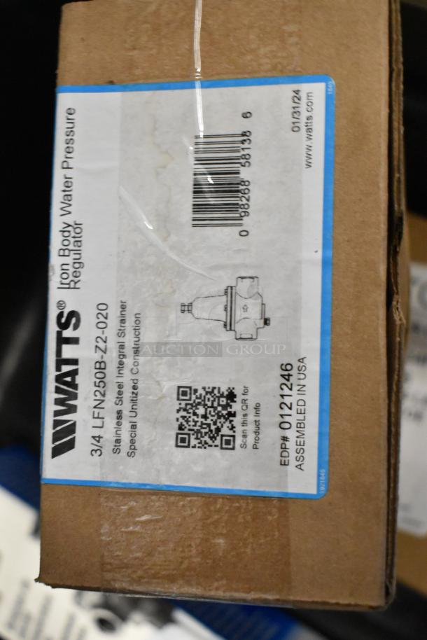 Hatco C-12 Stainless Steel Booster Water Heater, 208V, 1 Phase, new scratch and dent. Box shows Watts water pressure regulator label.