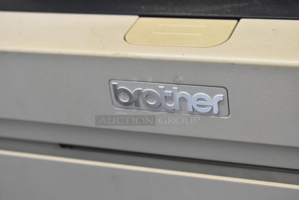 Brother MFC-9440CN multifunction machine with scanner, copier, printer, fax; visible logo; used condition.