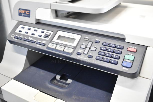 Brother MFC-9440CN multifunction machine, featuring print, scan, copy, and fax functions. Control panel visible, overall good condition.