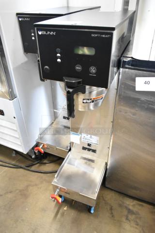 BRAND NEW SCRATCH AND DENT! 2024 Bunn SINGLE SH DBC Stainless Steel Commercial Countertop Coffee Machine w/ Hot Water Dispenser and Metal Brew Basket. 120 Volts, 1 Phase. - Item #1210619