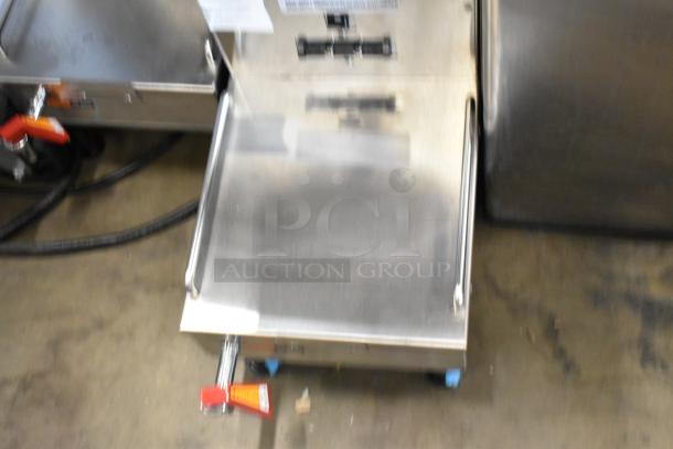 BRAND NEW 2024 Bunn SINGLE SH DBC stainless steel coffee machine, scratch and dent, with hot water dispenser.
