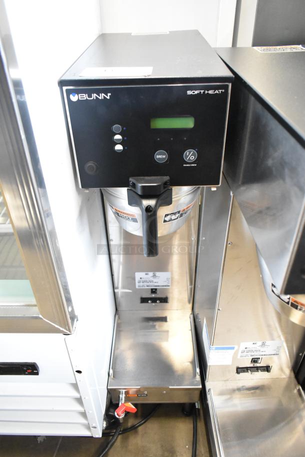 BRAND NEW 2024 Bunn SINGLE SH DBC stainless steel coffee machine, hot water dispenser, metal brew basket, 120V, 1 Phase.
