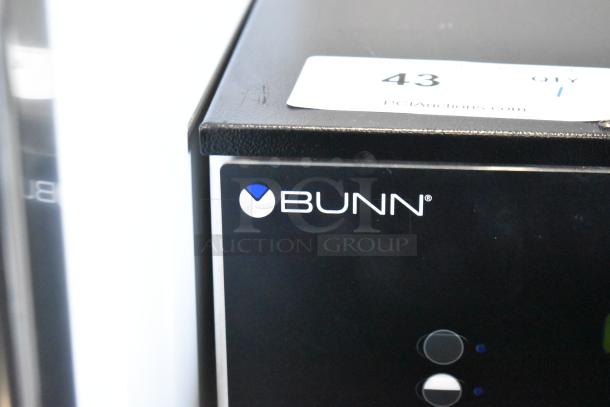 BRAND NEW 2024 Bunn SINGLE SH DBC stainless steel coffee machine, hot water dispenser, metal brew basket, 120V, scratch and dent.