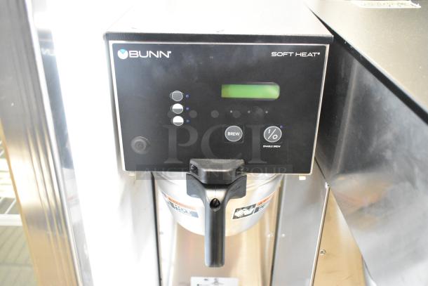 BRAND NEW 2024 Bunn SINGLE SH DBC stainless steel commercial coffee machine with hot water dispenser, 120 volts, 1 Phase.