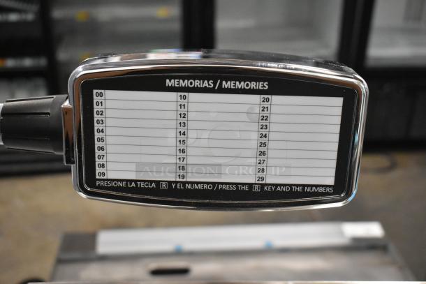 BRAND NEW Torrey PC-40LT 40 lb. Digital Price Computing Scale, scratch and dent, memory label display shown.