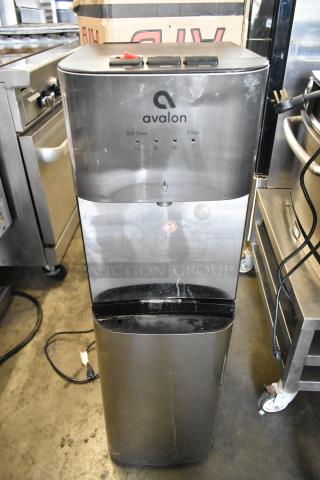2024 Avalon A25 stainless steel water dispenser, 115 volts, 1 phase, equipped with self-cleaning and filter indicators.