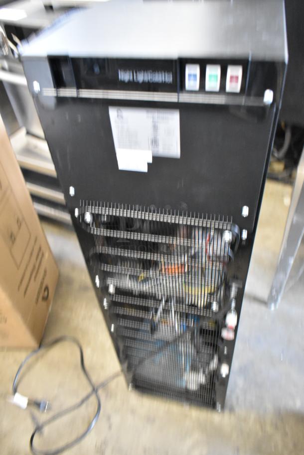 2024 Avalon A25 stainless steel water dispenser, 115V, 1 phase. Visible controls for high, light, cold, and hot water options.