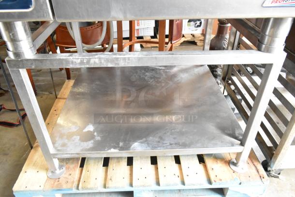 Alto Shaam CTP7-20E combi convection oven on stand, stainless steel, visible surface wear, 208-240V, 3 Phase.