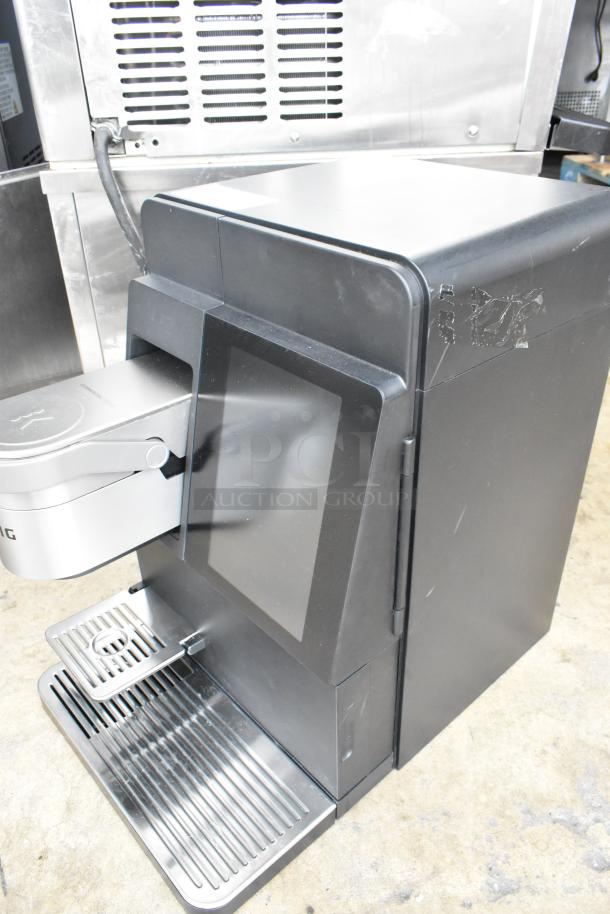 Keurig K4500 single cup coffee machine, black, with touchscreen interface, countertop model, 120 volts, 1 phase.