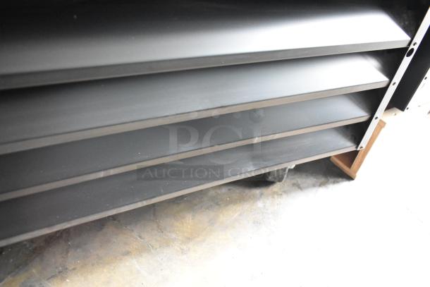 BRAND NEW 2024 KoolMore MDR-2GD-45C reach-in cooler, metal exterior, poly-coated racks, commercial casters, 115V, 1 phase, scratch and dent condition.