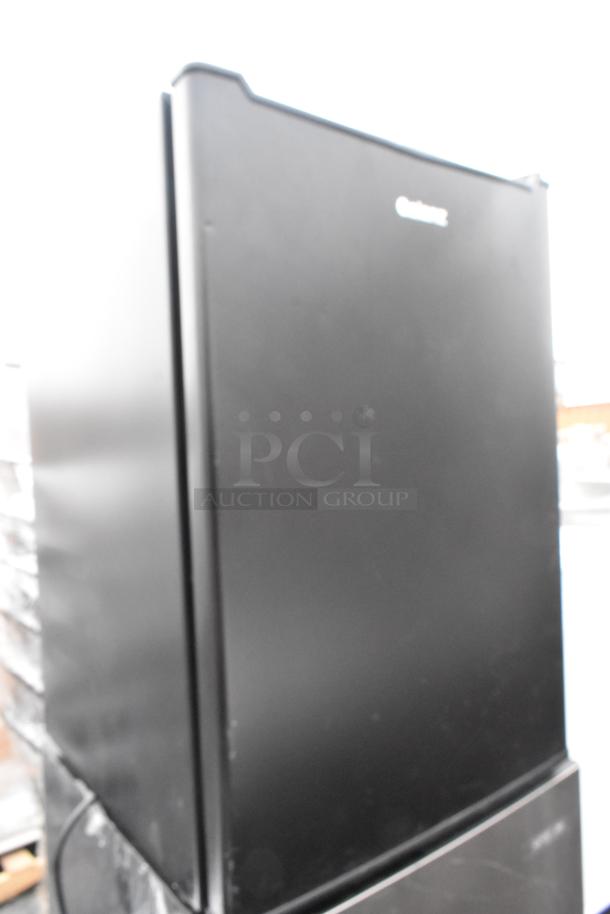 Three mini coolers, including Galanz GL35BK-GL35S5/GL35RD, Galanz GLR25MBKE02, and Vissani HVDR45Ps, 120V, 1 phase.