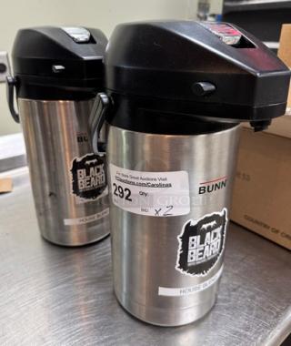 Bunn Coffee Dispenser, 2 x Bid - Item #1210939