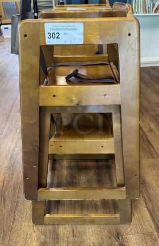 Childs Wooden High Chair, 2 x Bid - Item #1210950
