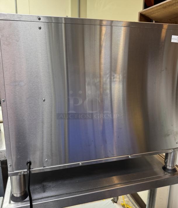 Serv-Ware Warming Drawer ENDWX-2-1, stainless steel, tested and working, 120V, less than 3 months old.