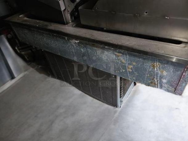 Delfield 8148-EFN 2-pan drop-in refrigerated cold well, in top-tier condition, 115V, fully tested and working.