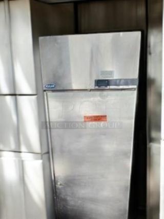Norlake NFZ1SM5N/78 single solid door reach-in freezer, stainless steel, outstanding condition, 115V, fully tested.
