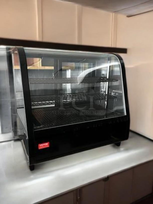 Vevor Countertop Display Refrigerator, glass-front, fully tested, working, excellent condition, 115V, China-made.