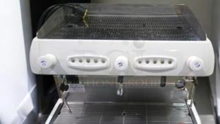 Klub R2 2-Group Commercial Espresso Machine in exceptional condition, featuring dual group heads, 220-240V, fully tested.