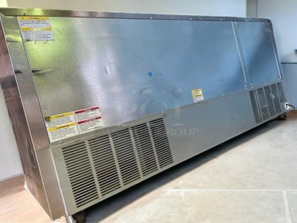 Beverage-Air UCR72AHC-104 72" undercounter refrigerator, three-door, stainless steel, 115V, fully tested, excellent condition.