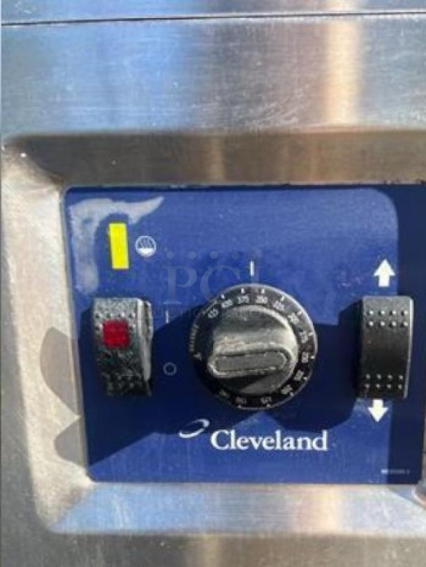 Cleveland 21CET8 electric countertop convection steamer control panel, pristine condition, 208/240V, fully tested.