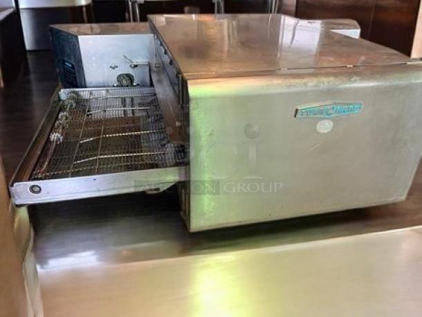 TurboChef High h Conveyor Electric Oven, 240V, tested, excellent condition. Features stainless steel finish and digital controls.