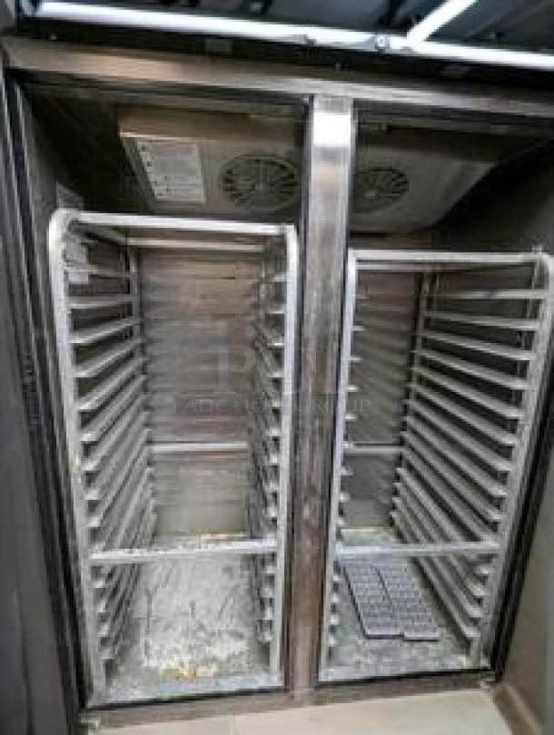 Turbo Air TSF-49SD-N Super Deluxe Reach-In Freezer, 54", two solid doors, excellent condition, 115V, fully tested.