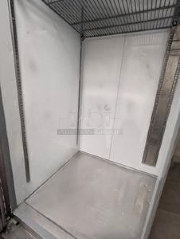 Pristine Icecasa TSS-54F-HC 54" double-door reach-in freezer, fully tested and working, metal interior, 115V.