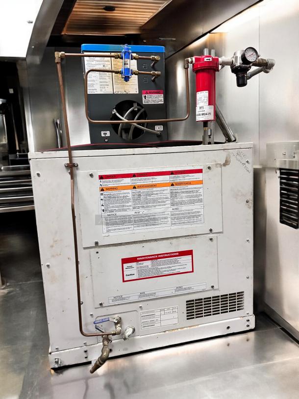 SPX Hankison HPR5-10 compressed air dryer, 115V, remarkable condition, fully tested, visible labels, maintained.