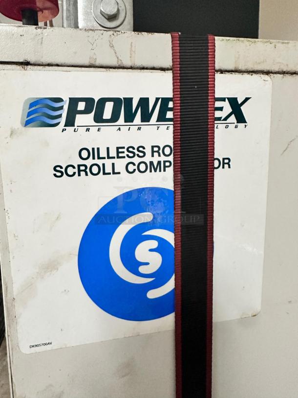 SPX Hankison HPR5-10 compressed air dryer. Made by SPX Flow Technology, model label visible, fully tested and working.
