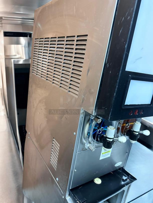 Cornelius Viper 2 dual barrel frozen beverage machine, excellent condition, 230V, tested and working, with visible controls.