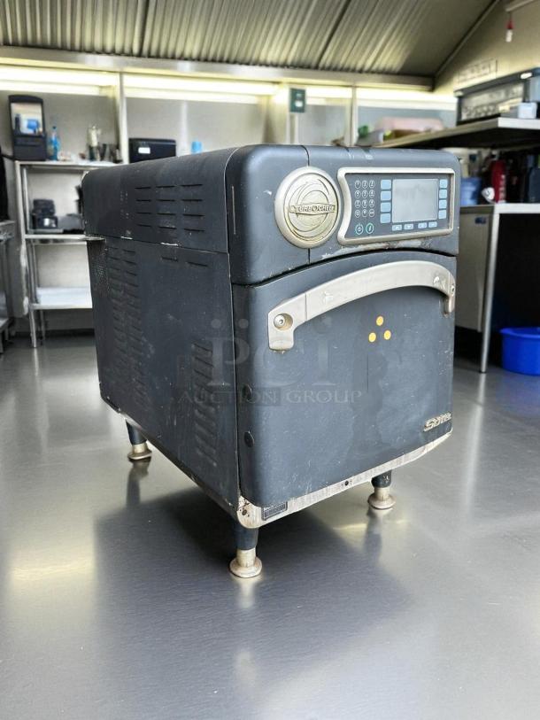 TurboChef SOTA SINGLE MAG high-speed microwave/convection oven in working condition, features digital controls, 208-240v/1ph.
