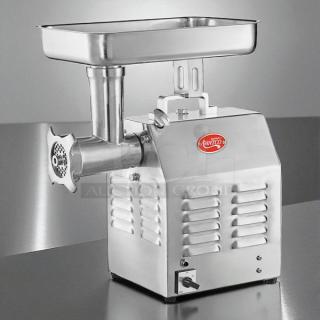 Great Find - Avantco MG12R #12 Meat Grinder with Reverse Setting - 110V, 1 hp - Tested and Working! - Item #1211919