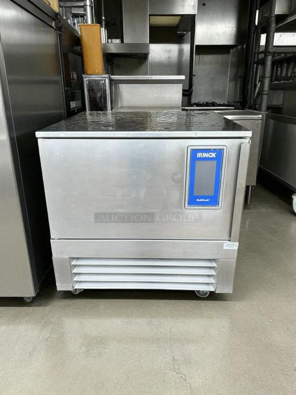 Irinox MF 30.2 Blast Chiller and Shock Freezer, stainless steel, 208V 60 Hz 2 Phase, excellent condition, tested and working.