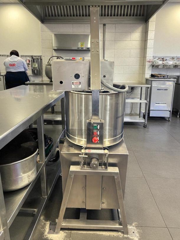 CocoaTown ALPHA100 Series (ECGC-65E) commercial chocolate grinder in perfect condition, stainless steel, tested working.