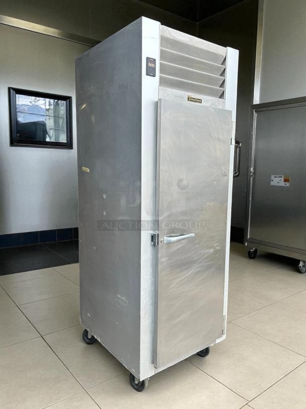 Traulsen G12010 30" Dealer's Choice Freezer, excellent condition, tested, self-contained, stainless steel exterior, on wheels.