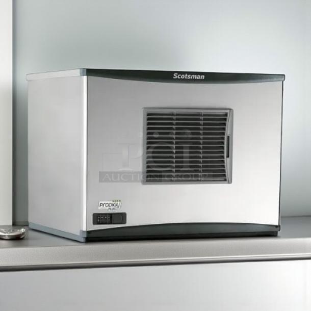 Scotsman C0530SA-1 Prodigy Plus Cube Ice Machine, 525 lb. capacity, air-cooled, excellent condition, tested and working.