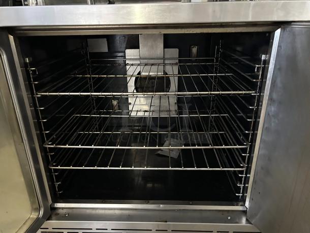 Imperial PCVG-1 gas convection oven, excellent condition, clean interior, multiple racks, tested and working.