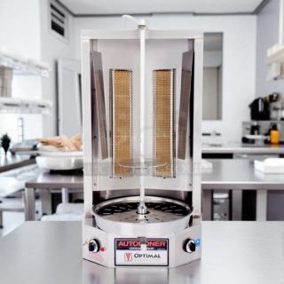 Optimal Automatics 3PG Autodoner Liquid Propane Vertical Broiler, 65 lb capacity, excellent condition, tested and working.