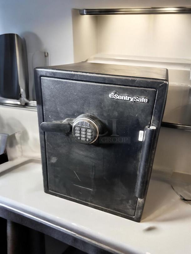 SentrySafe SFW205GPC safe; fire resistant, waterproof, digital keypad, 2.0 cu ft, outstanding condition, fully tested.