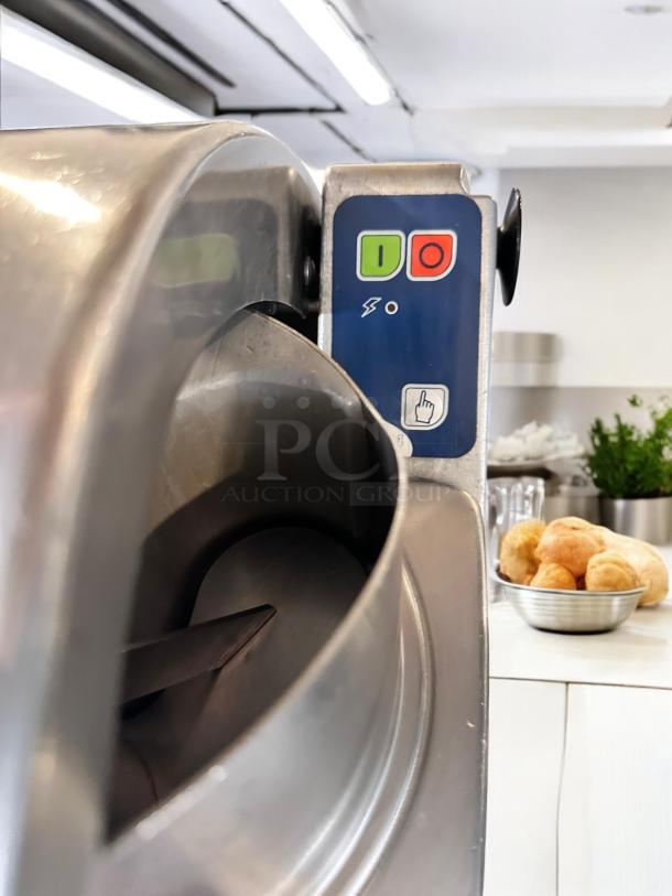 Electrolux TRS24NU continuous feed food processor in outstanding condition, 120V, stainless steel, fully tested and working.