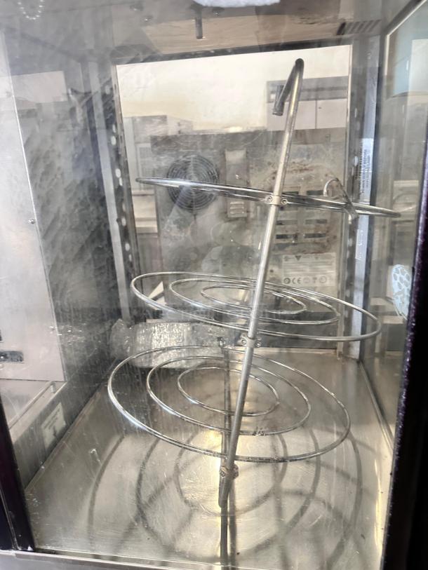 Star HFD-2A Humidity Cabinet/Pizza Warmer, excellent condition, stainless steel, spiral shelving, 120V, fully tested.