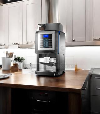 Grindmaster-Cecilware KORINTO Prime espresso machine, superb condition, fully tested, 120V, sleek design, digital display.