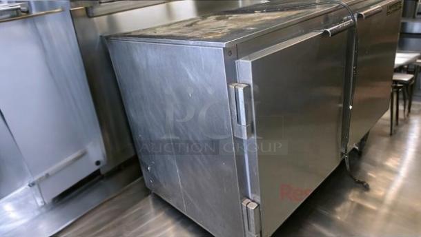 Beverage-Air UCR40 undercounter refrigerator in superb condition; stainless steel, 40", tested and working, 115V.