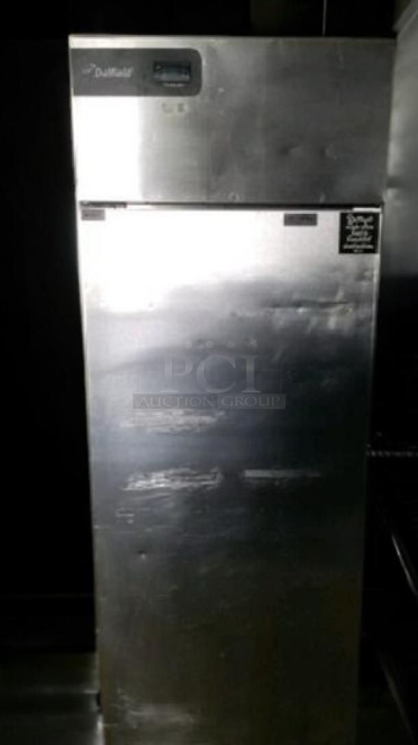 Delfield GBF1P-S-IJ single door reach-in refrigerator, stainless steel, outstanding condition, fully tested, 115V.