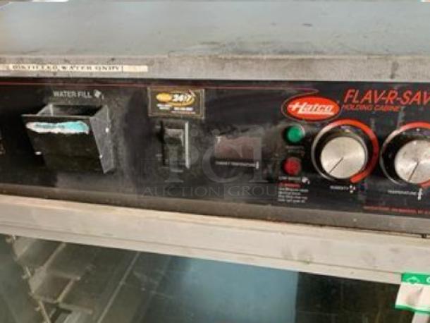 Hatco FSHC-6W2 Flav-R-Savor Holding Cabinet, 120V, tested, excellent condition, controls visible, Made in USA.