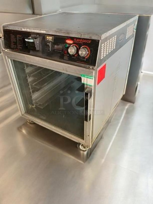 Hatco FSHC-6W2 Flav-R-Savor Holding Cabinet, 120V, in top-tier condition. Fully tested, front glass door, control panel visible.