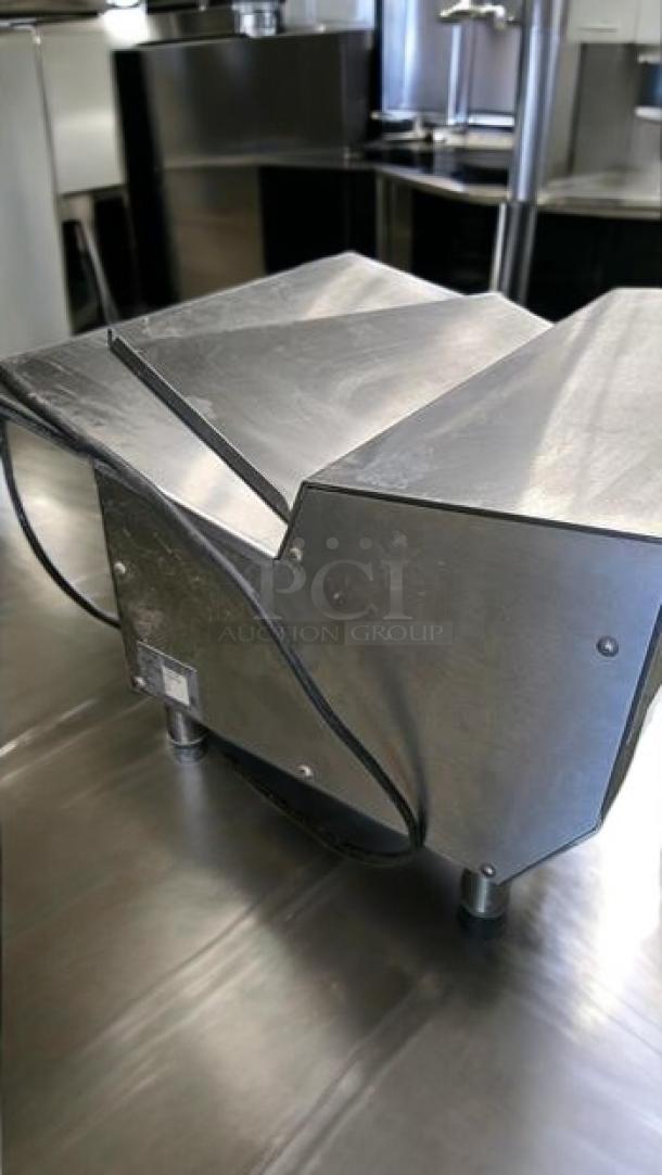 Somerset CDR-500 dough roller in premium condition, 115V, stainless steel, fully tested and working.