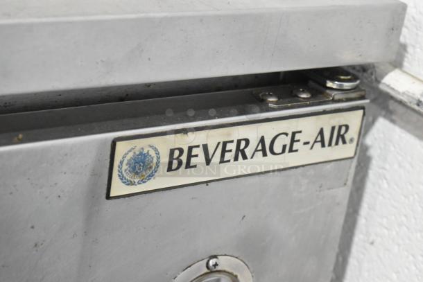 Beverage Air WTF27AHC-028 undercounter freezer, stainless steel, single door, commercial casters, 115V, 1 phase.