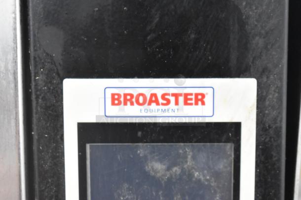 Broaster VF-3i Ventless Fryer with Broaster Equipment logo. Stainless steel, electric-powered, 120/208V, 1 phase. Used condition.