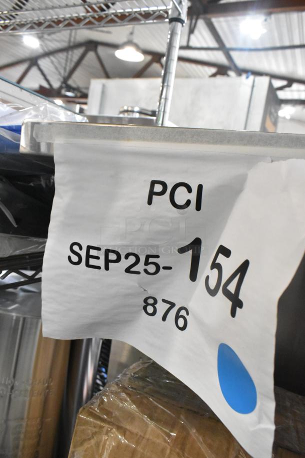 Brand new Garland G36-6T range; 6 burners, stainless steel; scratches/dents present. Natural gas, 198,000 BTU. Sep25-154 label.